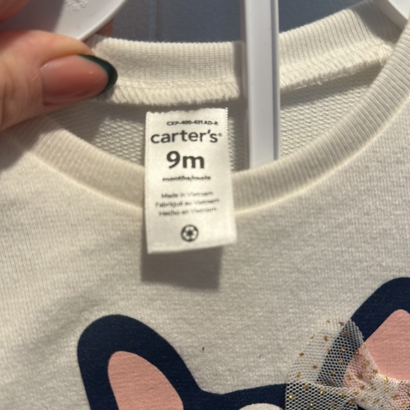 NWT Carter’s 9mos I Woof You sweater/legging set - Picture 6 of 6